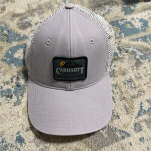 Carhartt Black and White Mesh Cap